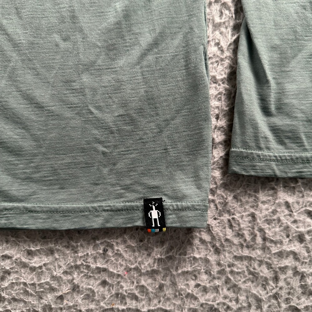 Smartwool Grateful Dead Dancing Bears Shirt Mens S Merino 150 Long Sleeve Green - Picture 3 of 11